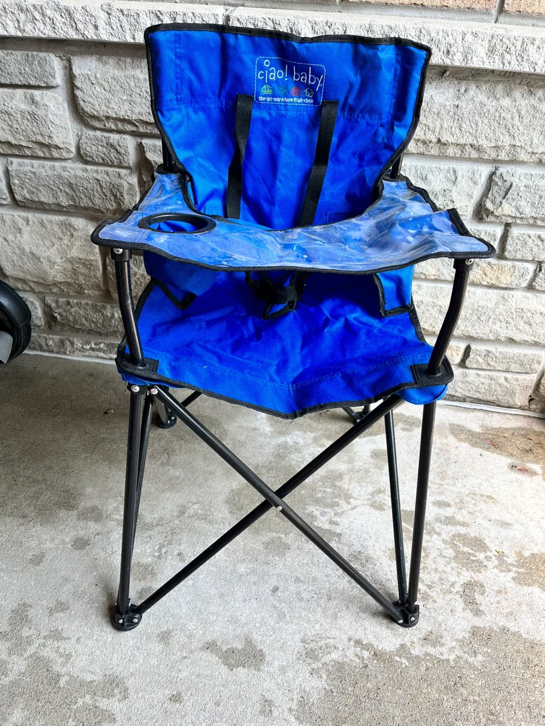 Ciao! Baby Portable High Chair - Blue thumbnail