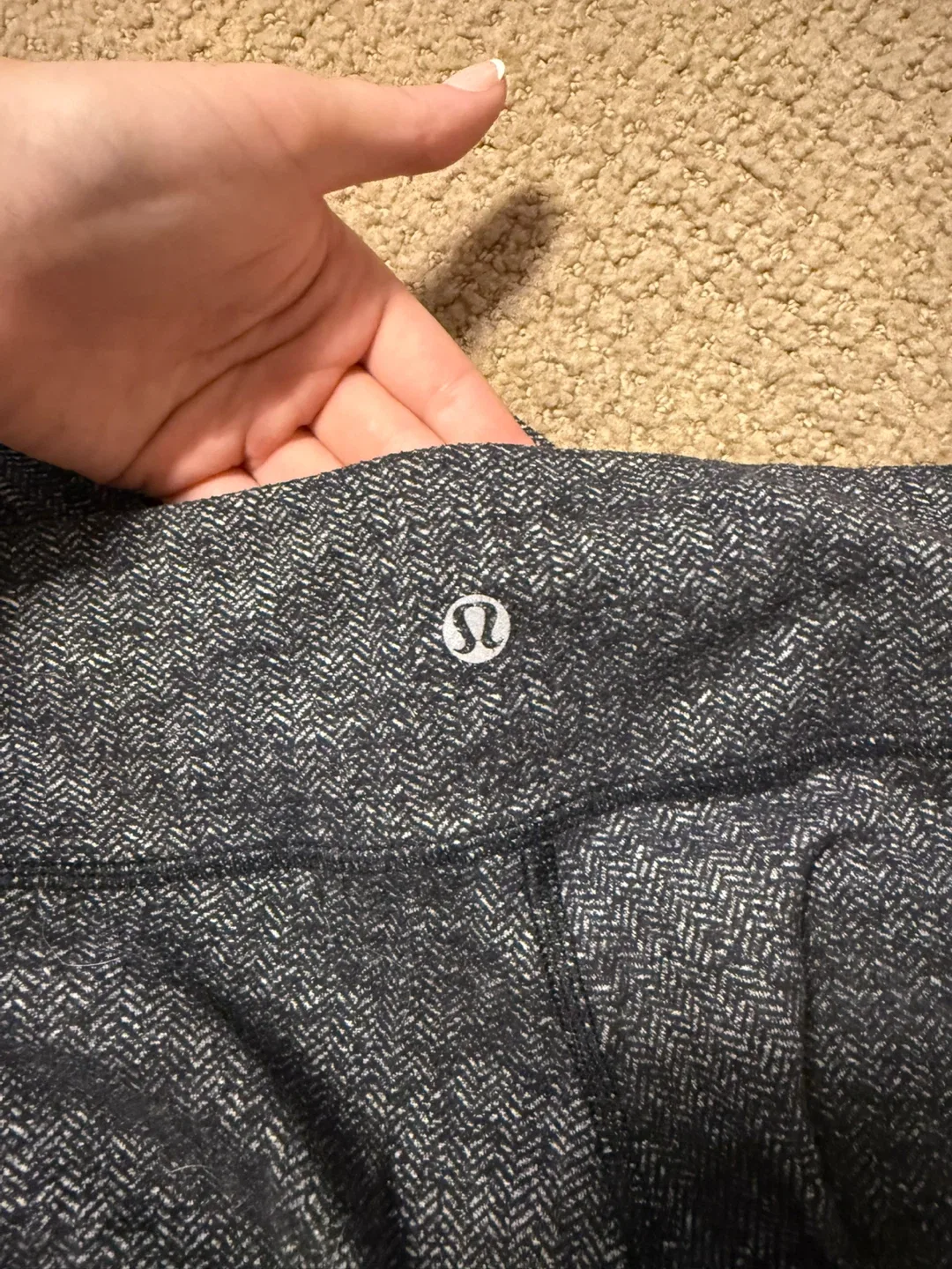 Lululemon Heathered Herringbone Leggings image indicator(3)
