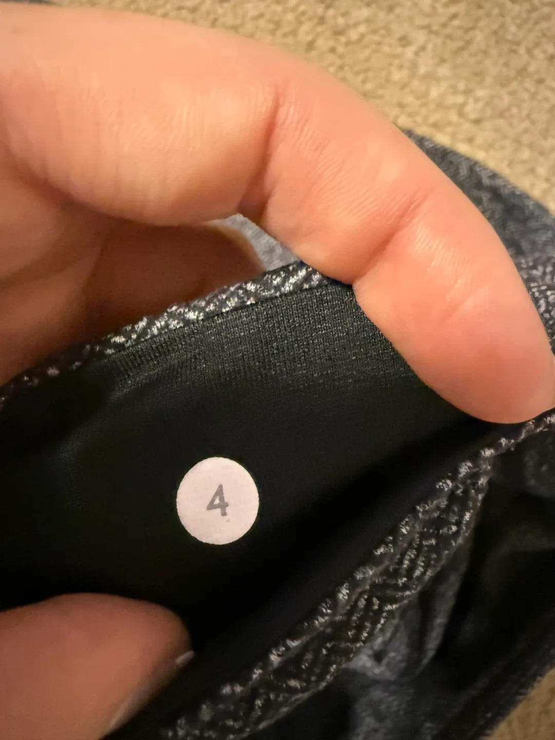 Lululemon Heathered Herringbone Leggings image indicator(4)