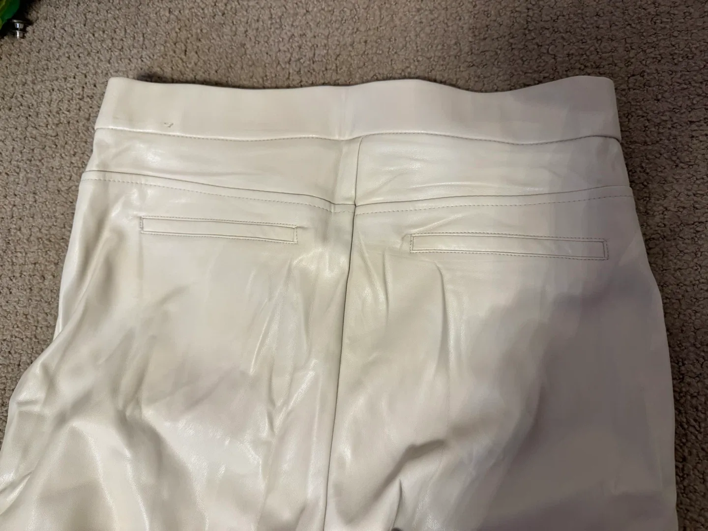 Zara Faux Leather Pants image indicator(2)