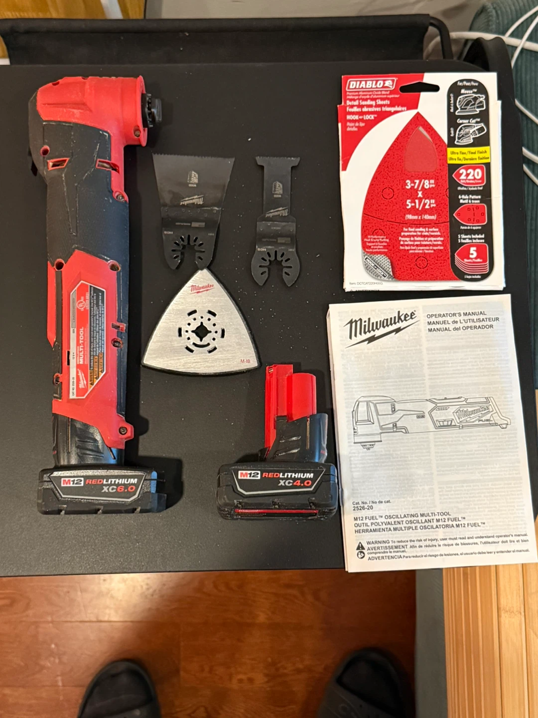 Milwaukee M12 FUEL Oscillating Multi-Tool Kit