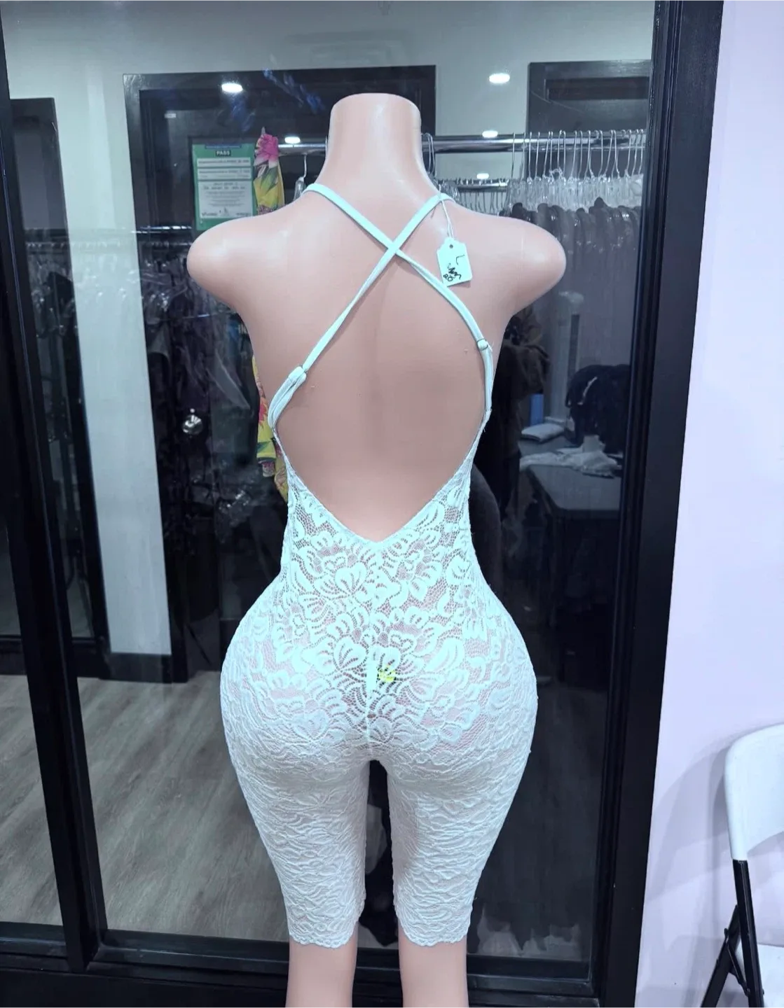 Lace Romper - White image indicator(2)