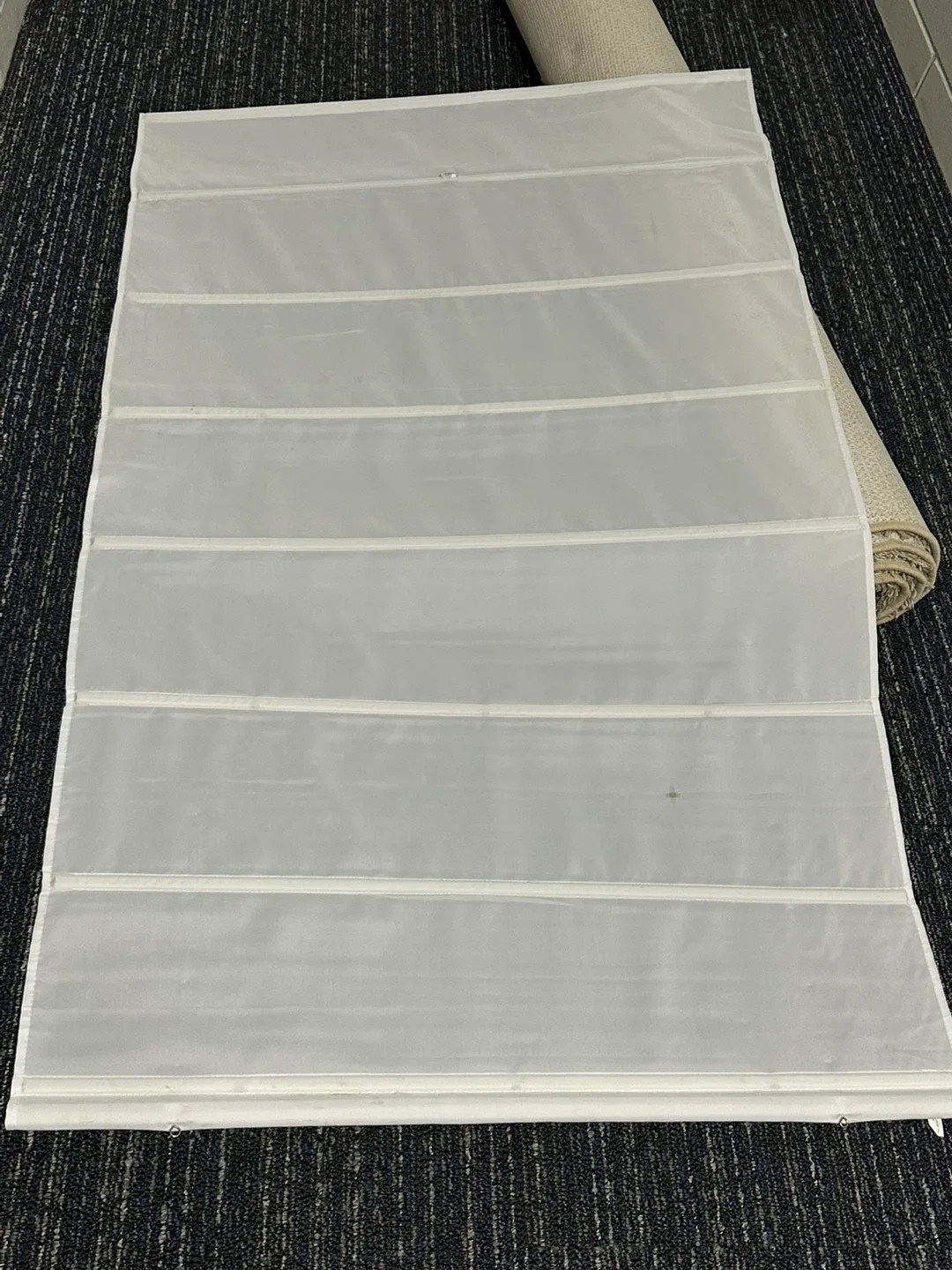 White Window Blinds curtains shelving image indicator(4)