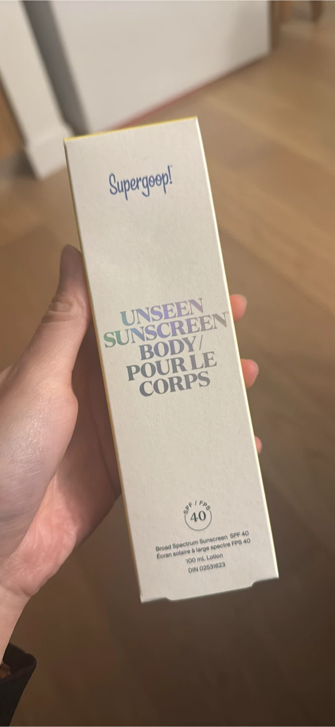 Supergoop! Unseen Body Sunscreen SPF 40 (100 mL)