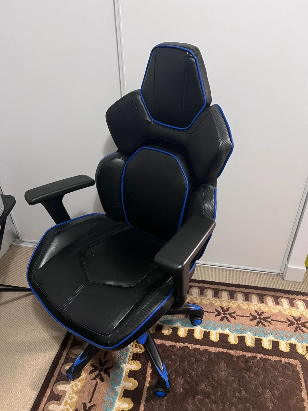 Black & Blue Gaming and office Chair image indicator(3)