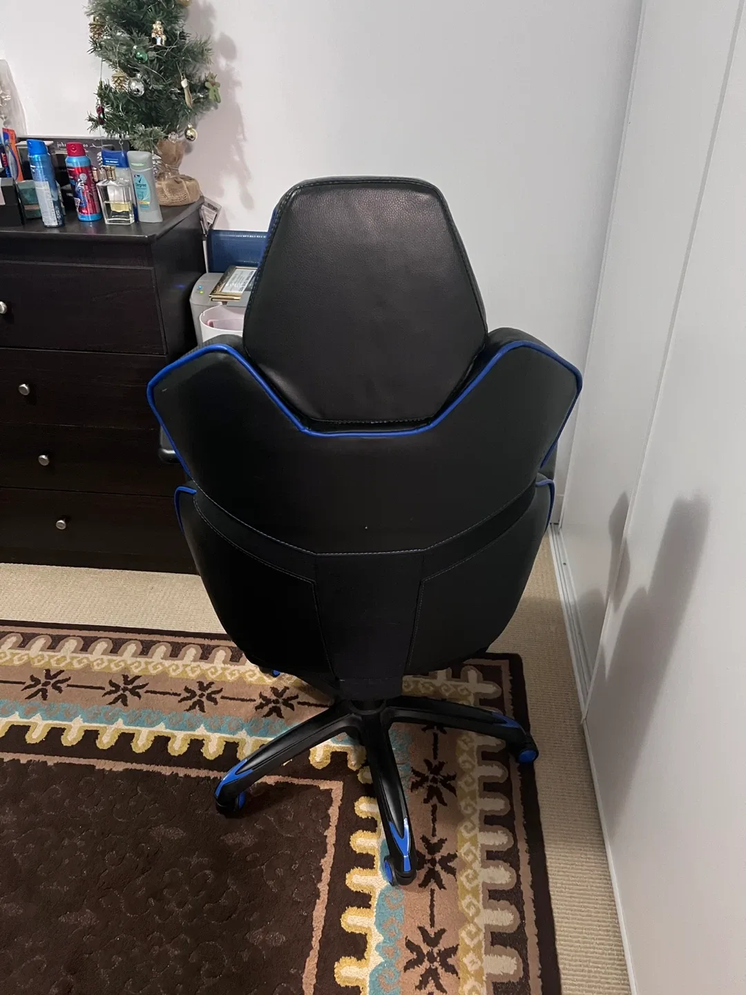Black & Blue Gaming and office Chair image indicator(5)