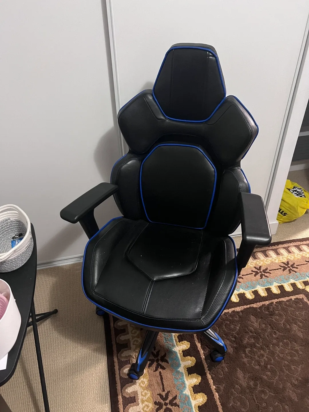 Black & Blue Gaming and office Chair image indicator(2)