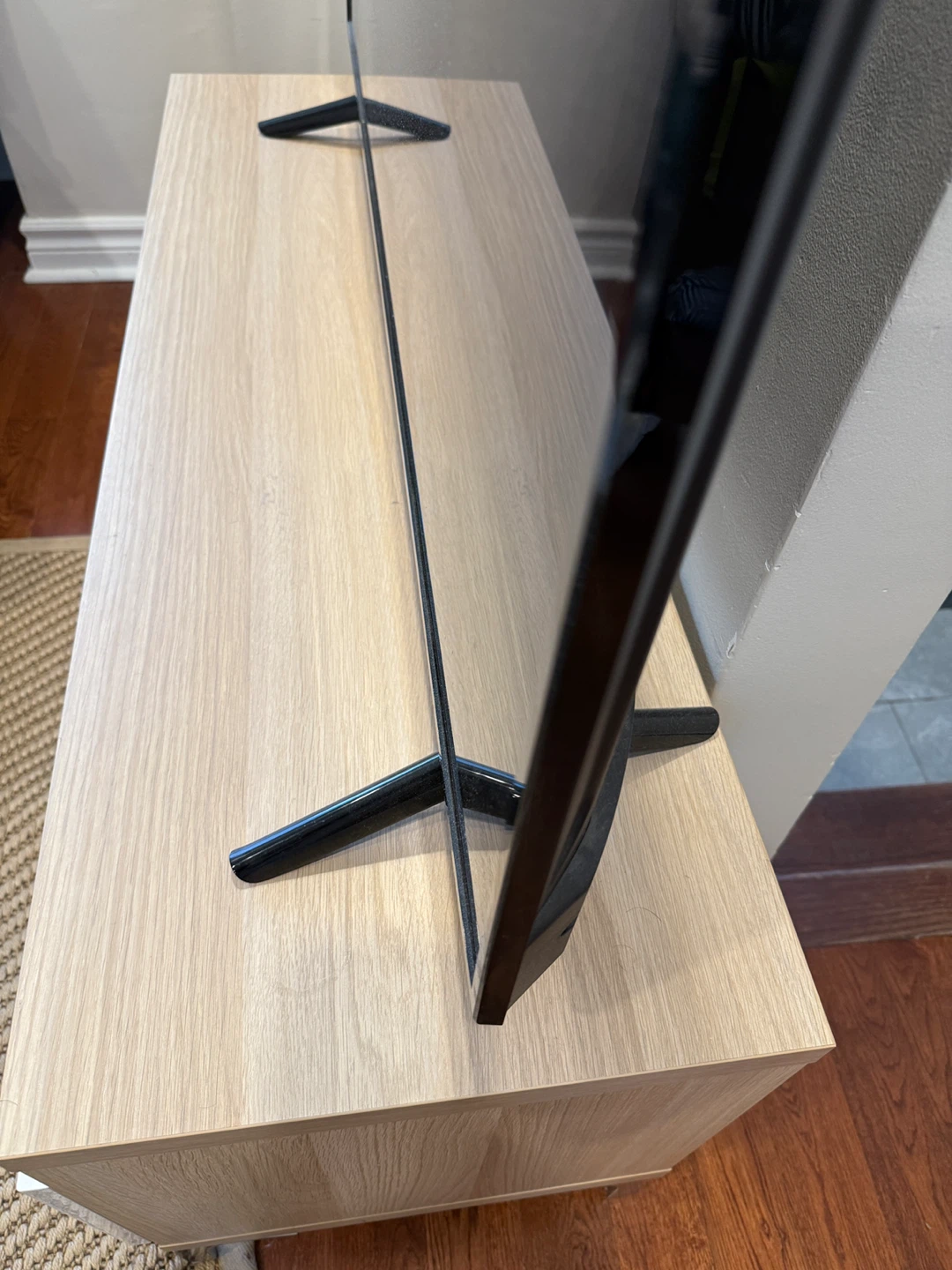 Oak & White TV Stand/Media Console - photo 4