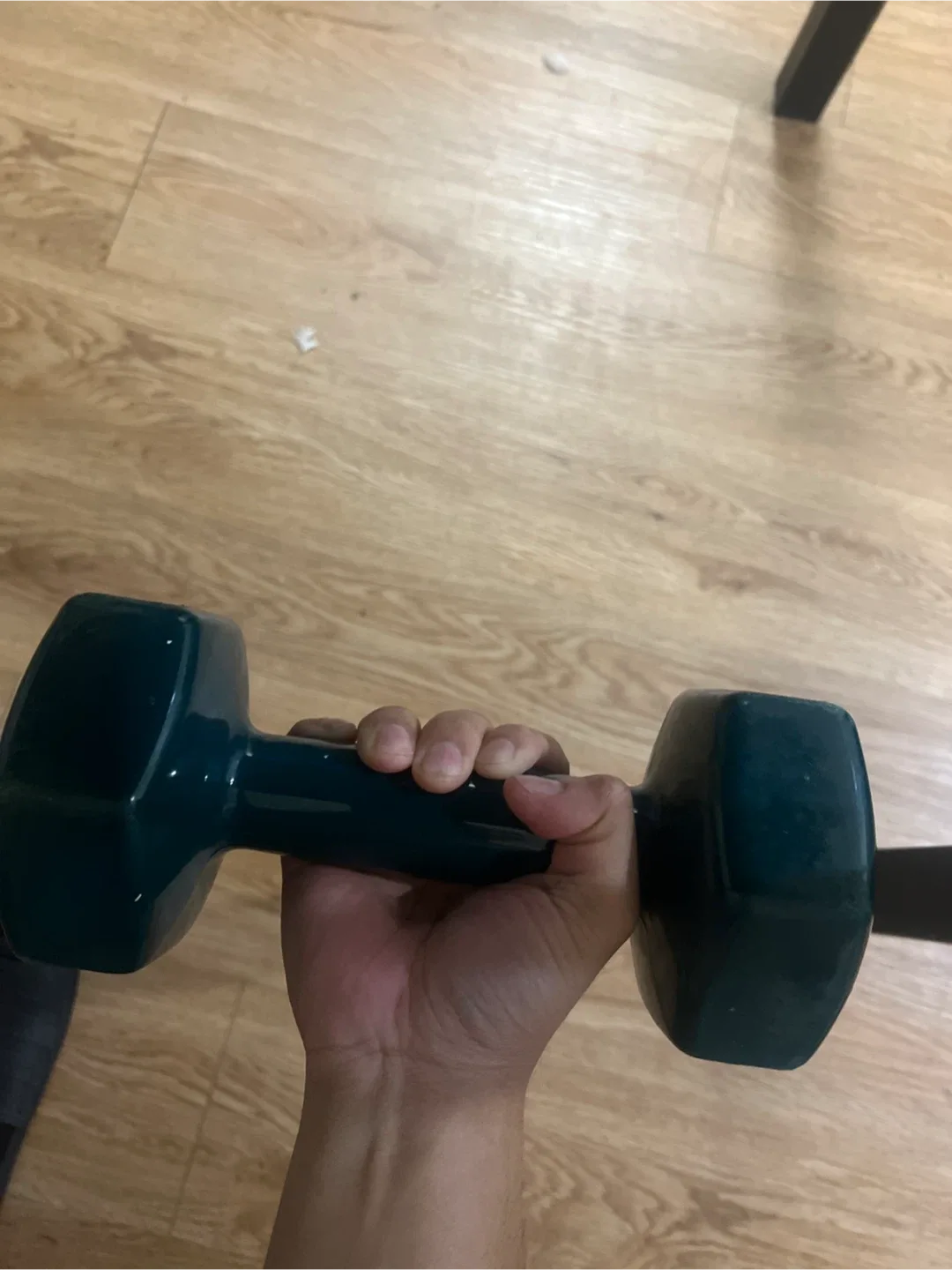 Pair of 15 LB Dumbbells - Green image indicator(3)