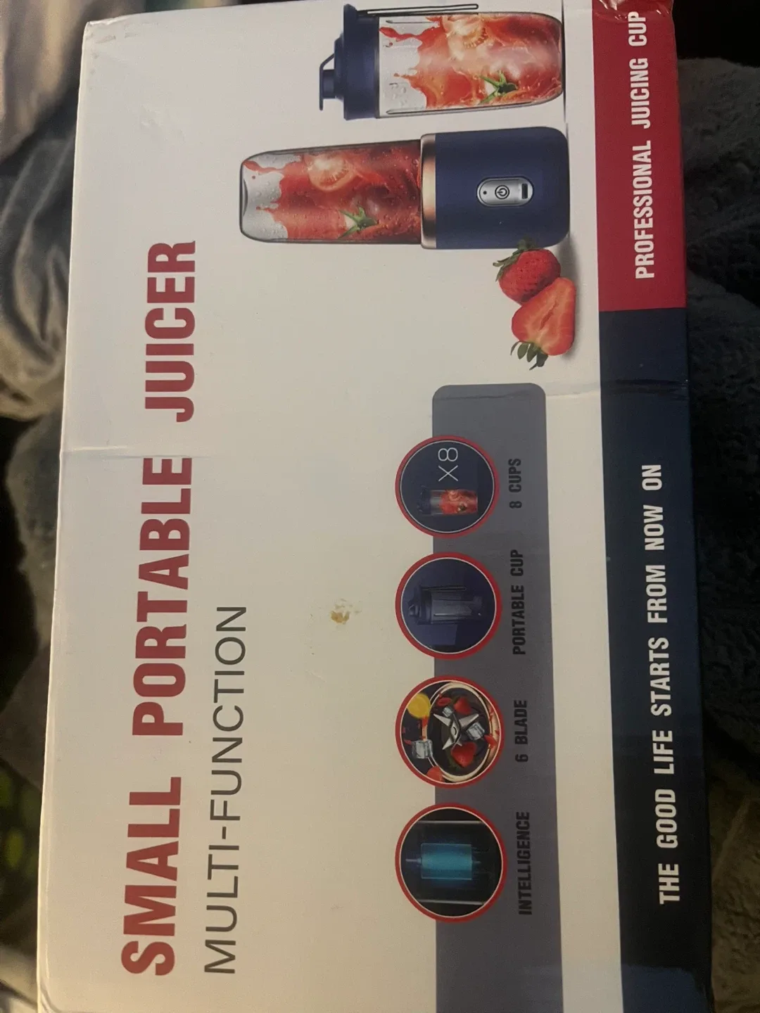 Small Portable Juicer & LED Projector image indicator(2)