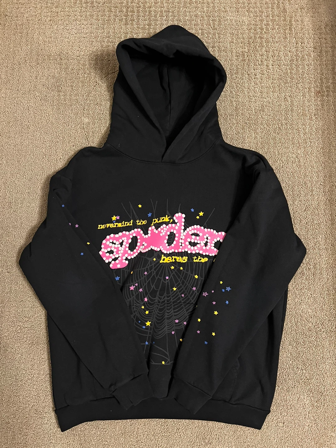 Black Sp5der Hoodie