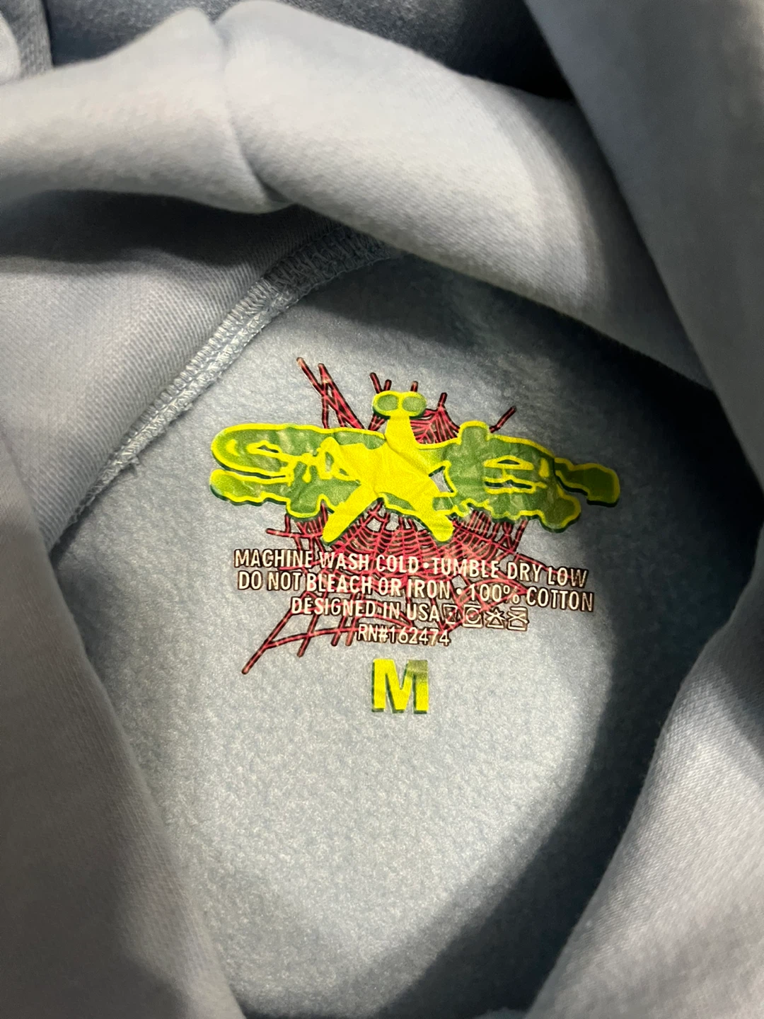 Blue Sp5der Hoodie - photo 5