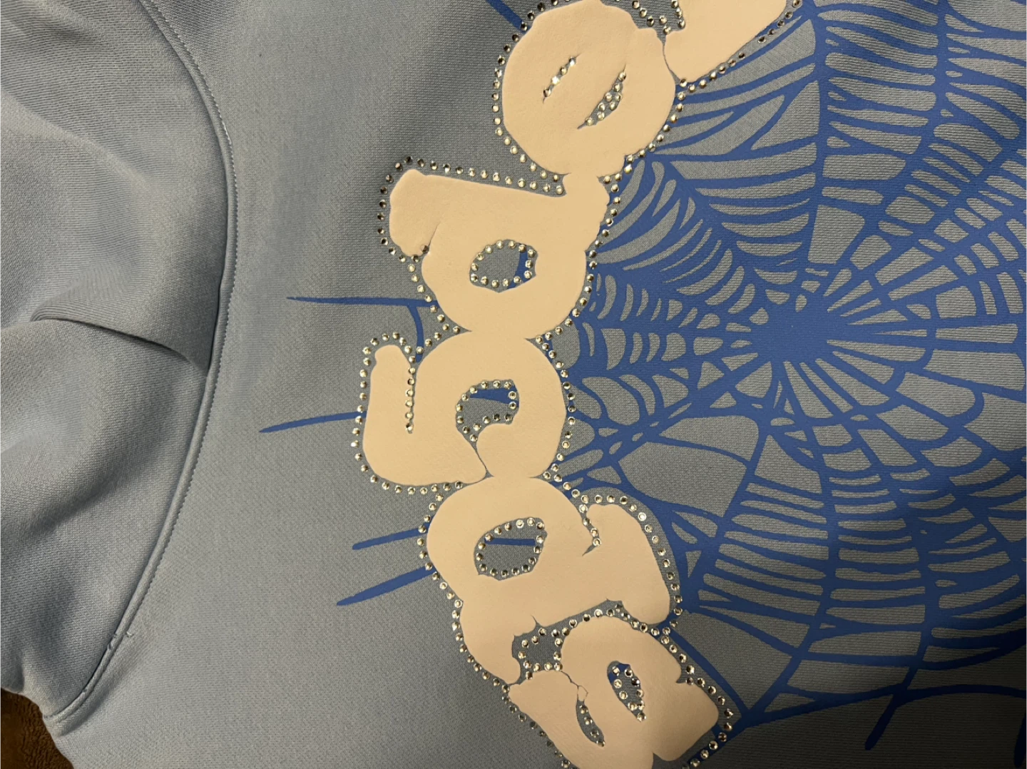 Blue Sp5der Hoodie - photo 3