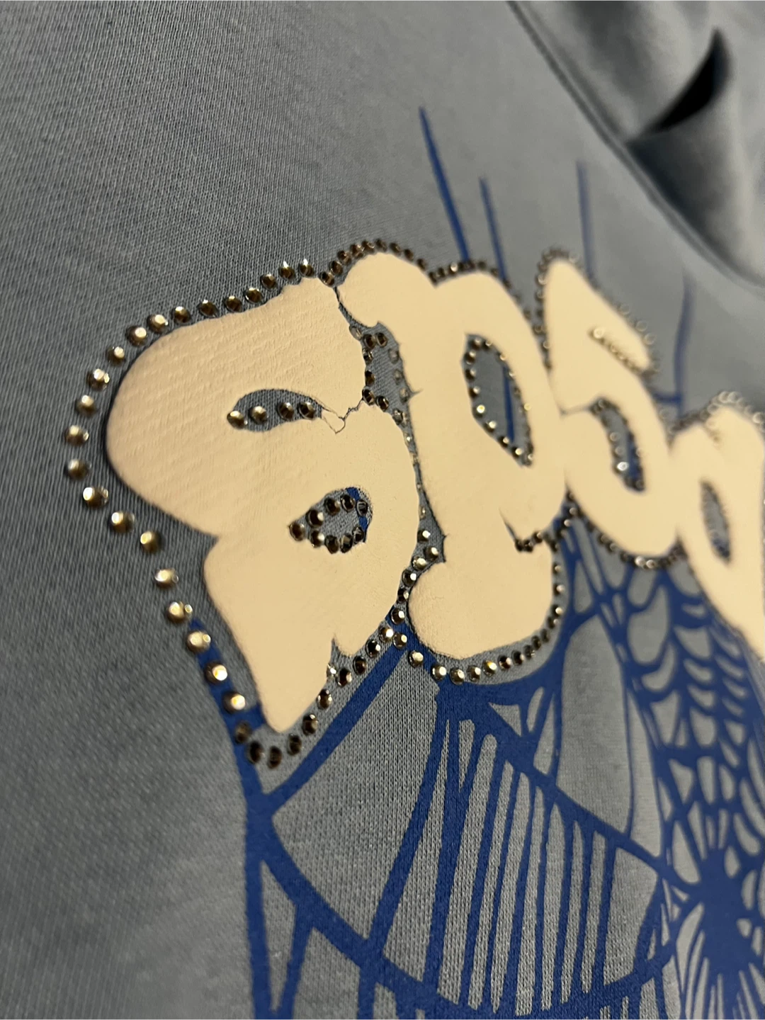 Blue Sp5der Hoodie - photo 4