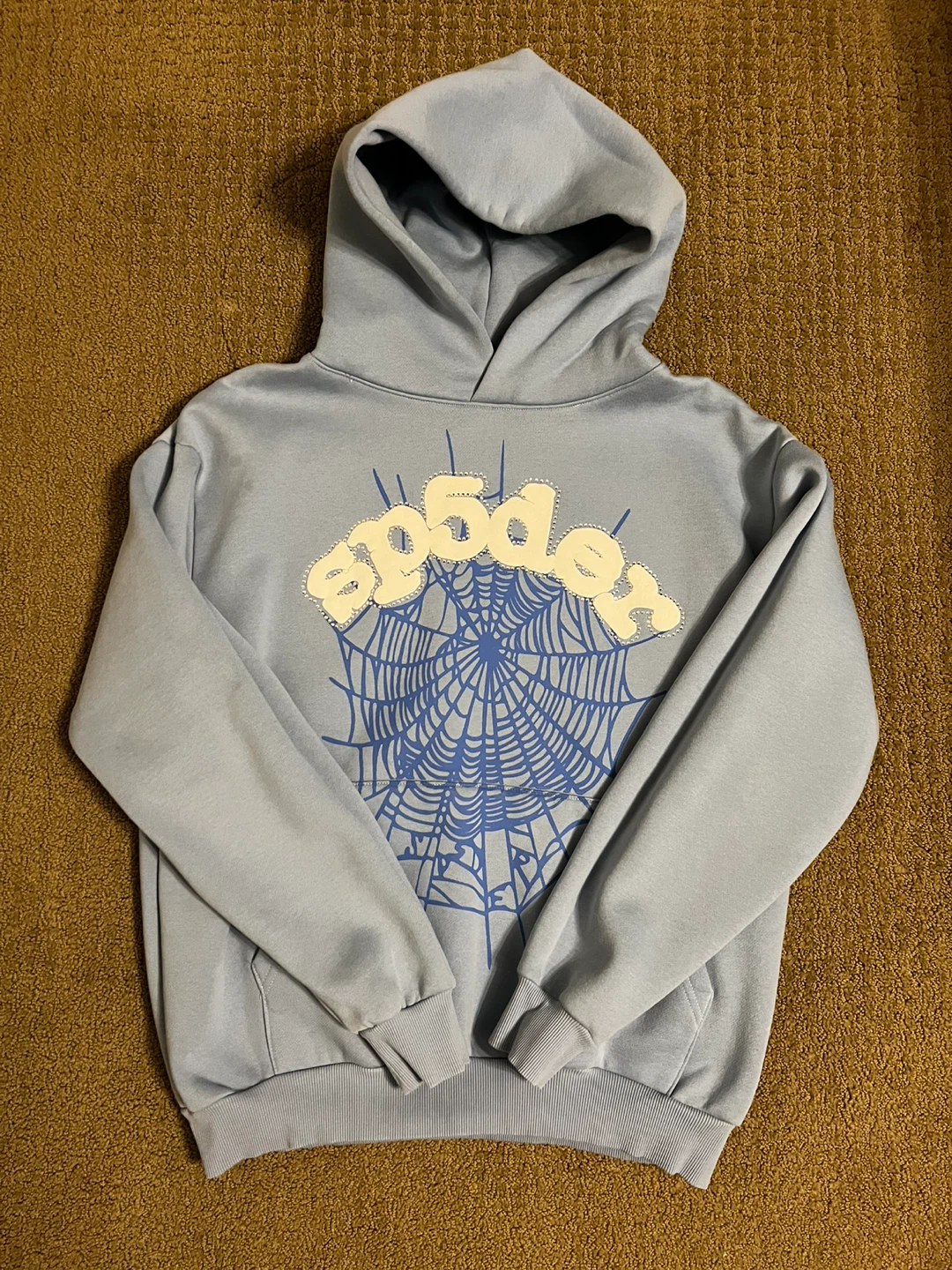 Blue Sp5der Hoodie