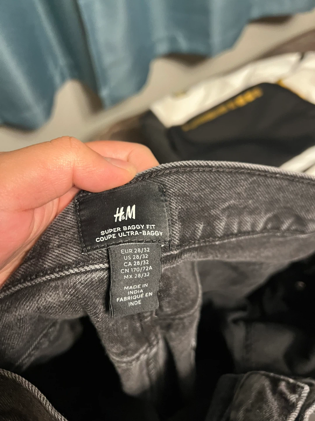Super Baggy Black Jeans - photo 4