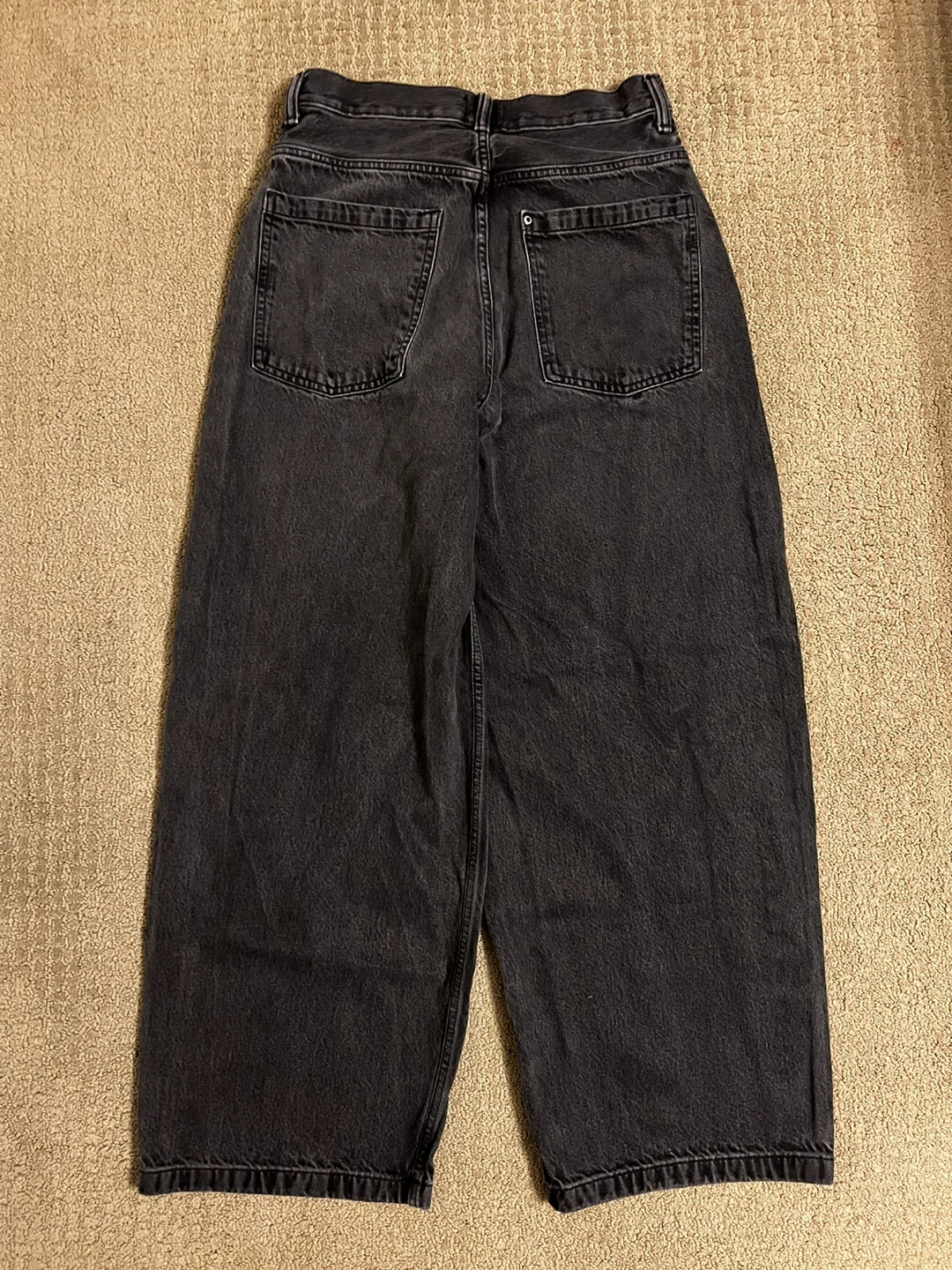 Super Baggy Black Jeans - photo 3