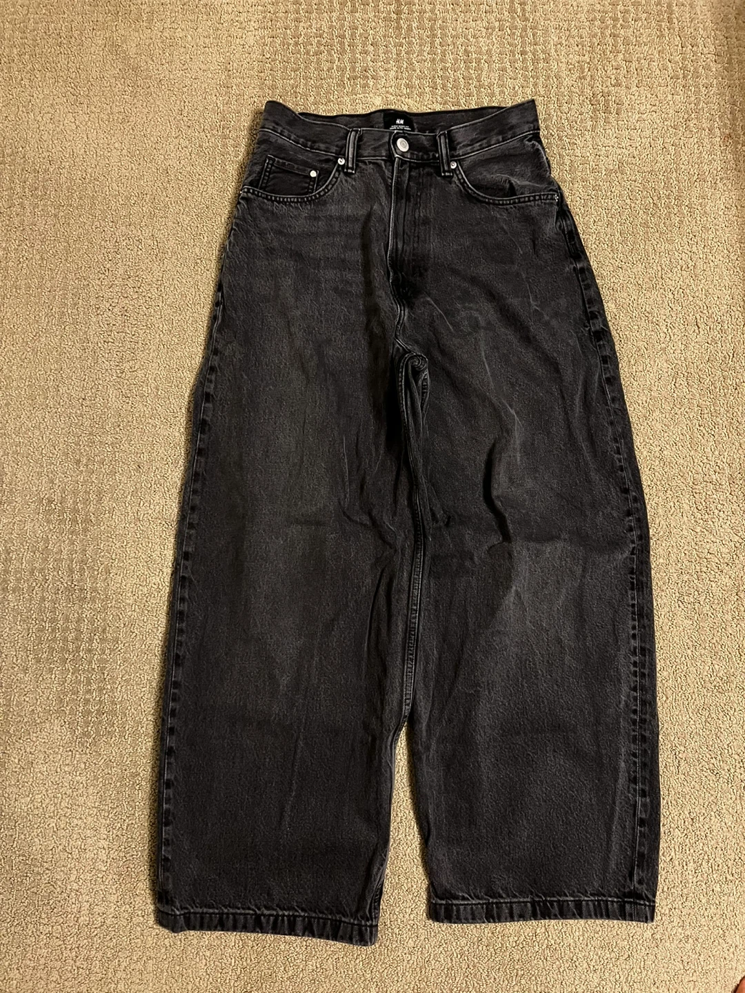 Super Baggy Black Jeans