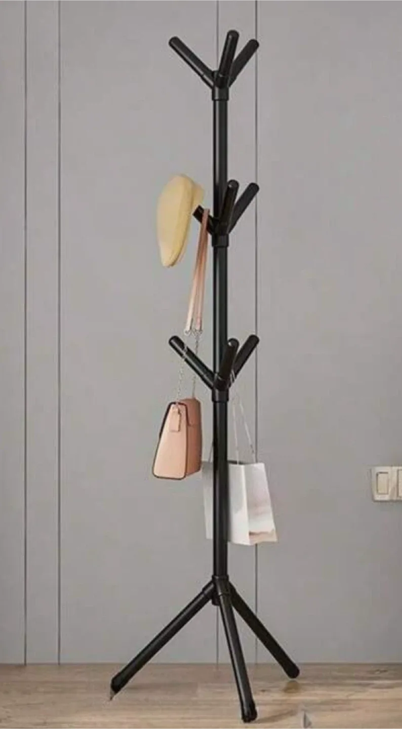 Brown Coat Rack Stand