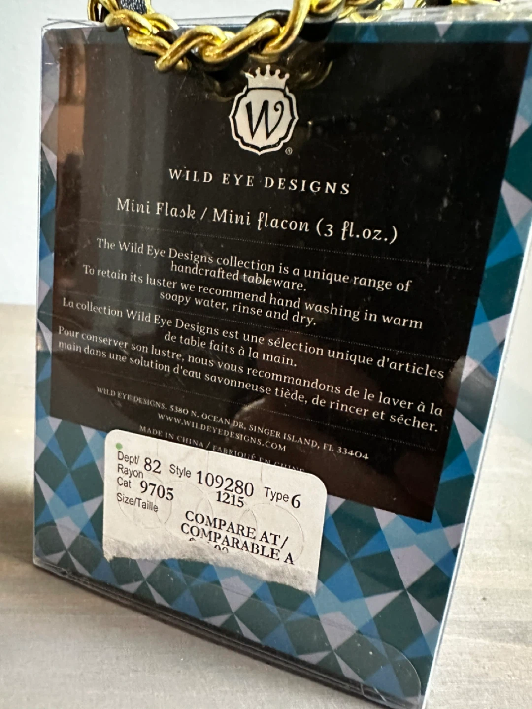 Wild Eye Designs Mini Flask - New in Box! - photo 4