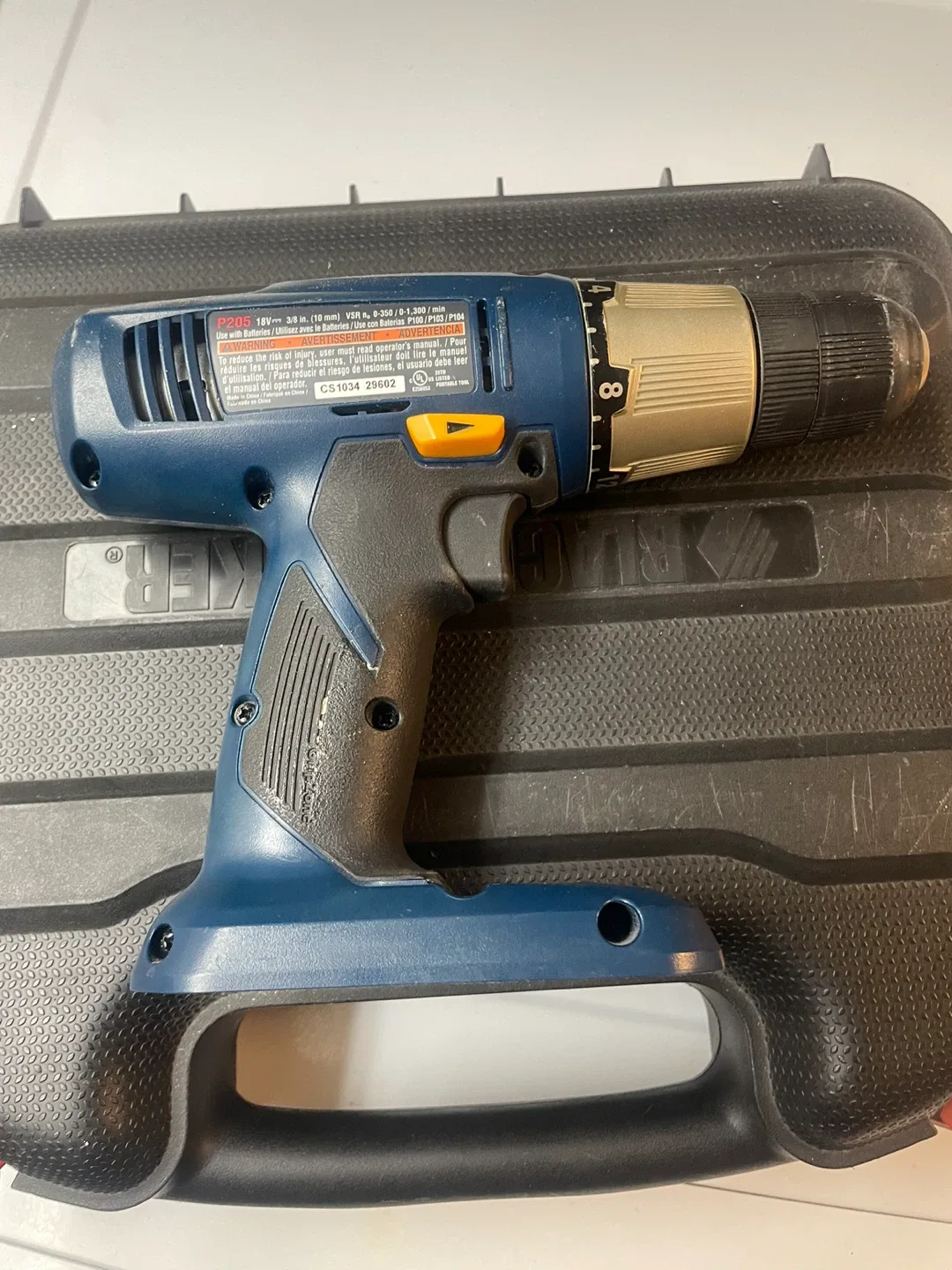 Ryobi ONE+ 18V Cordless Drill Kit w/ Charger image indicator(4)