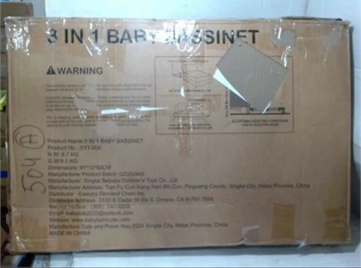 Ihoming Baby Bassinet Bedside Sleeper image indicator(2)