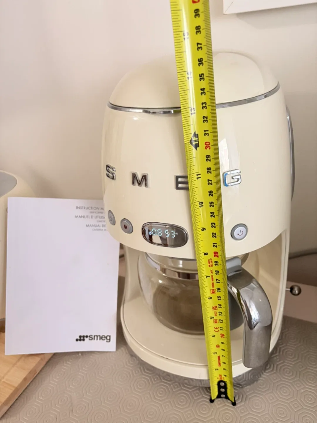 Smeg Drip Filter Coffee Maker - Cream thumbnail