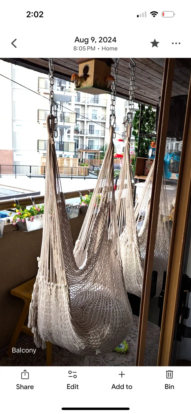 Macrame Hanging Chair thumbnail