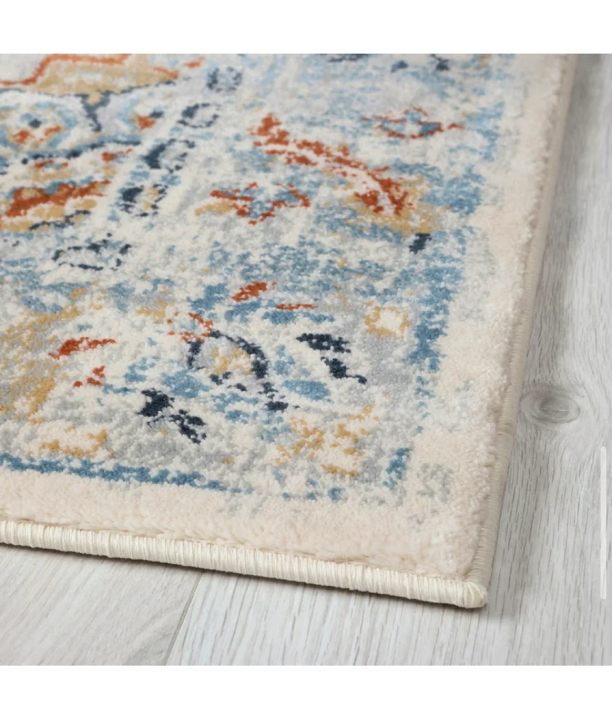 Brand new IKEA VEDBAK Rug, Blue/Beige image indicator(5)