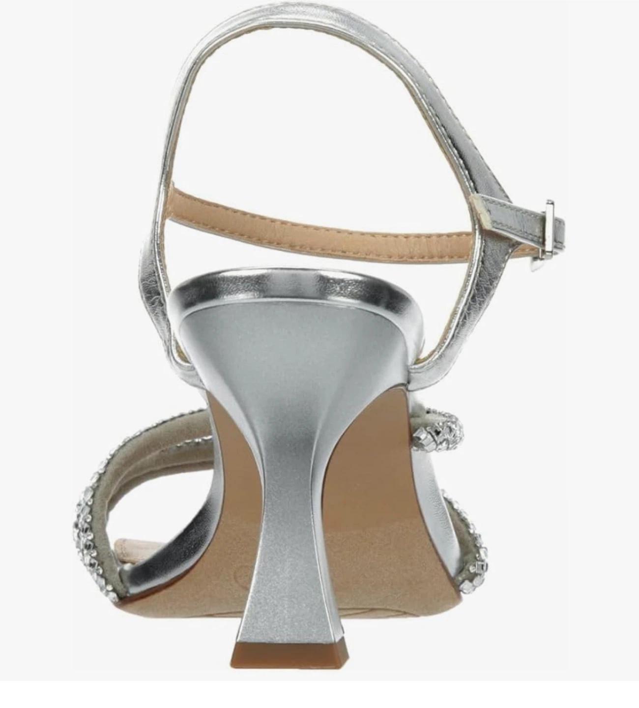 Size 8M Open Toe Strappy Slingback Kitten Heel Dressy Sandals - photo 5