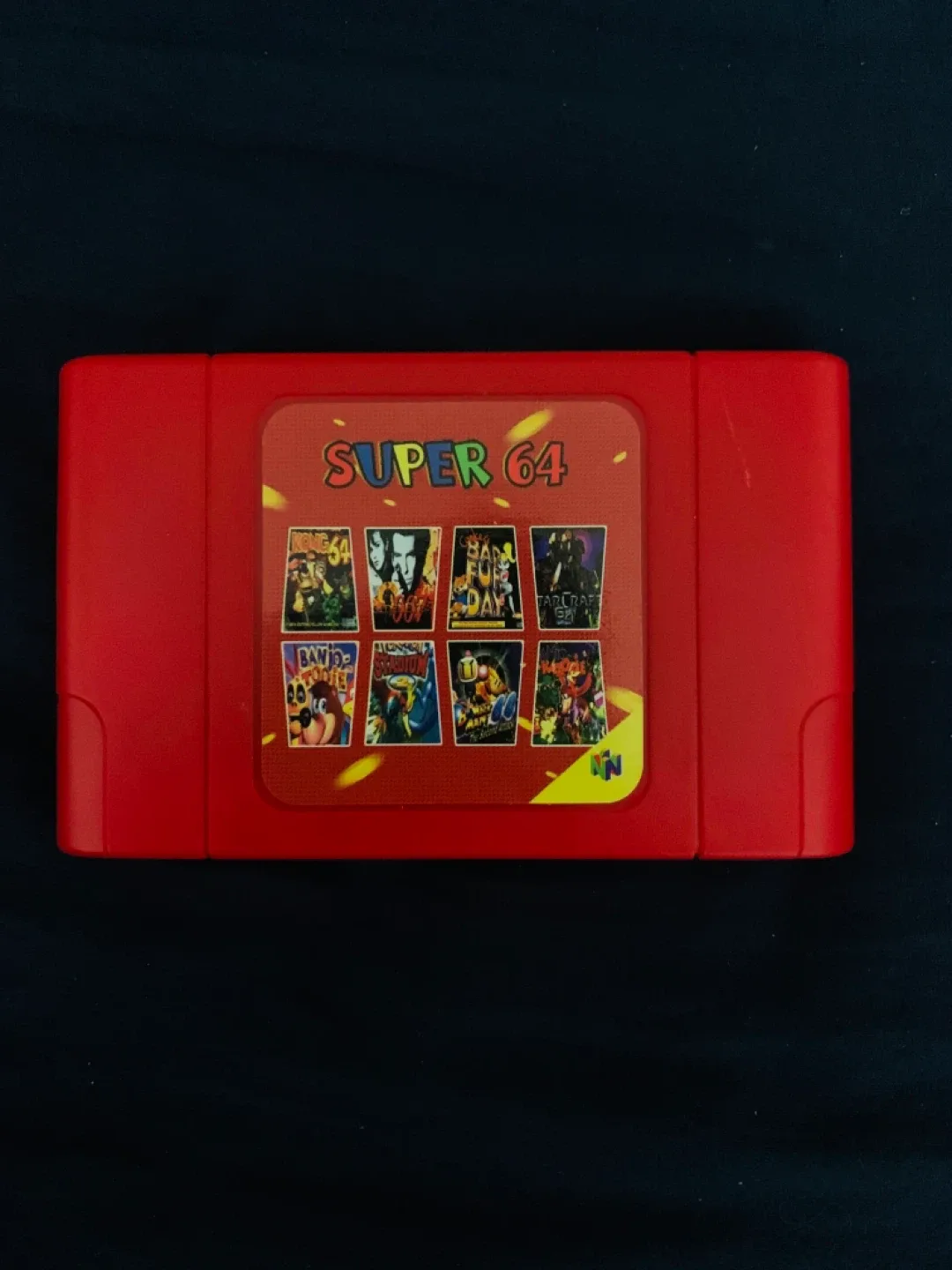 Super 64 Retro Game Card Cartridge for N64 Video Game Console