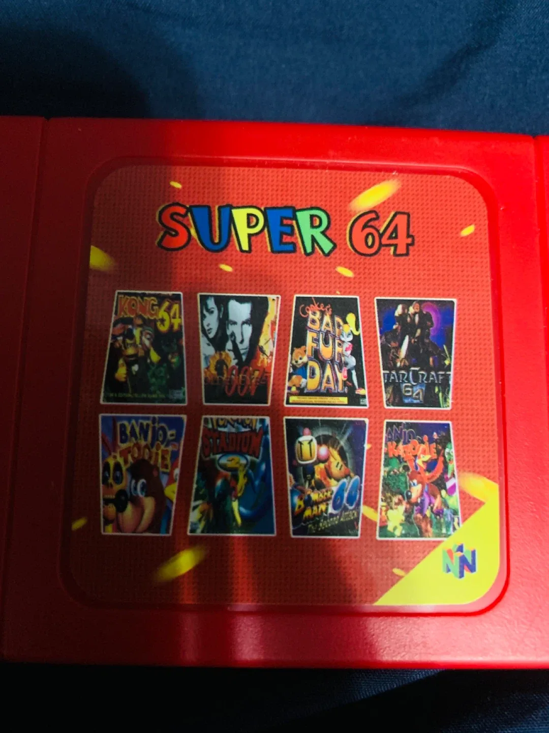Super 64 Retro Game Card Cartridge for N64 Video Game Console image indicator(4)