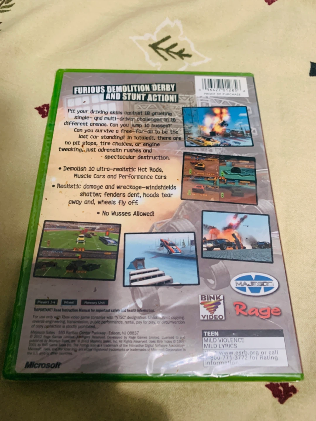 Factory Sealed Totaled! (Microsoft Xbox, 2002) - photo 2