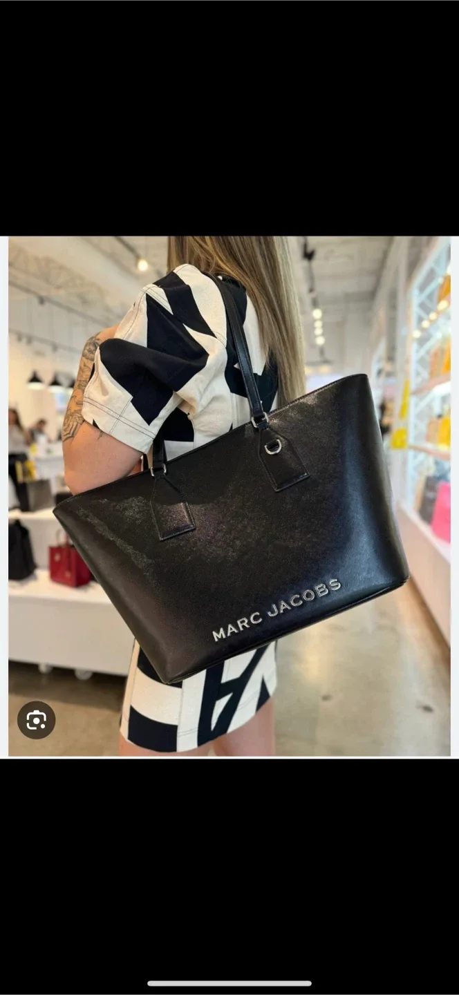 Brand Marc Jacobs Black Tote Bag in complete packaging