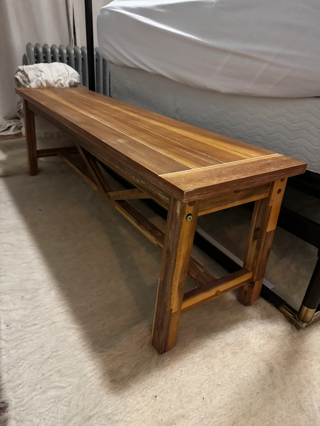 Wooden Bench - photo 3