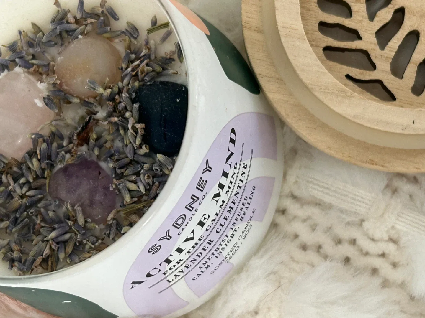 Sydney Candle Co. Active Mind Lavender Clementine Candle image indicator(2)