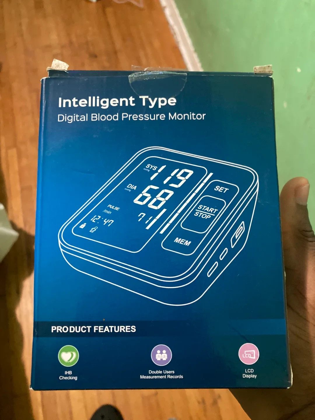 Intelligent Type Digital Blood Pressure Monitor