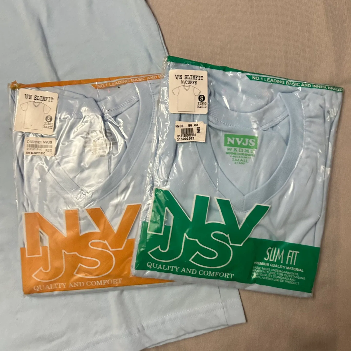 Slim Fit V-Neck T-Shirts image indicator(2)