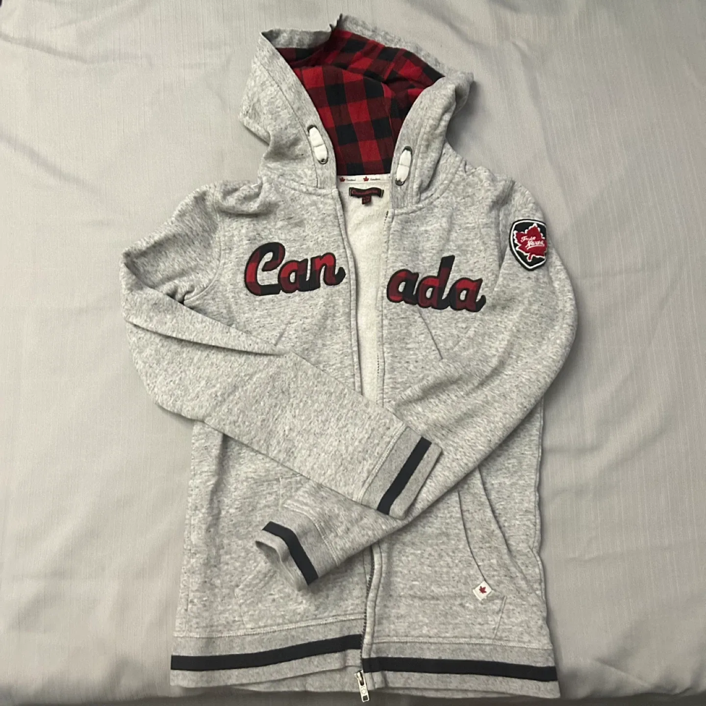 Grey Zip-Up Hoodie thumbnail