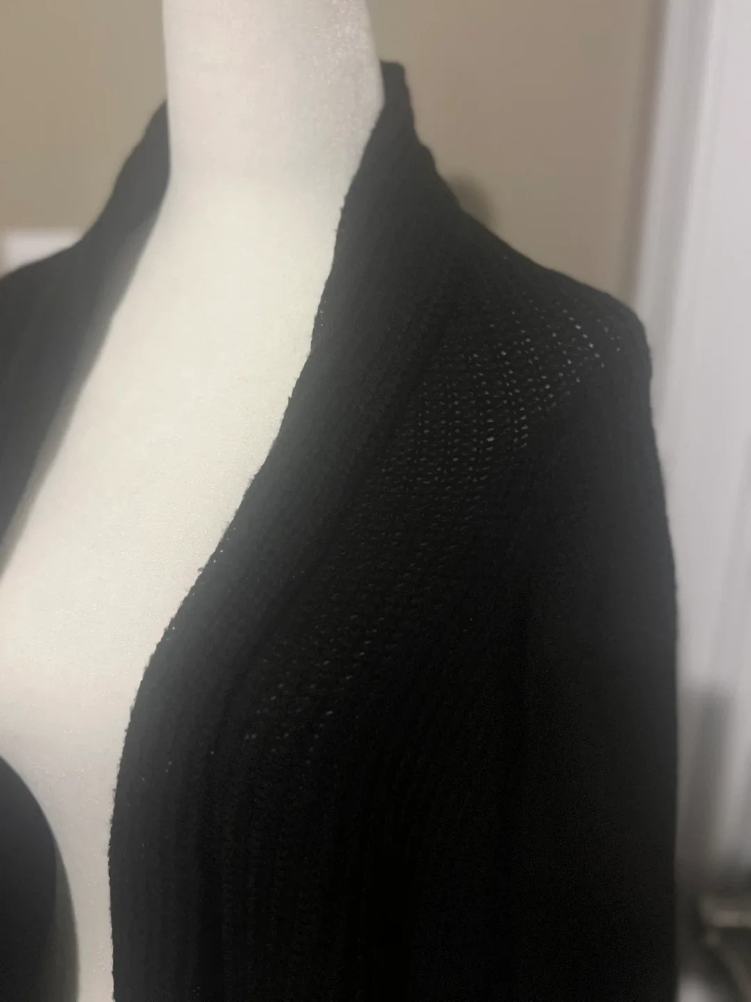 Majora Black Knit Cardigan - Size M thumbnail