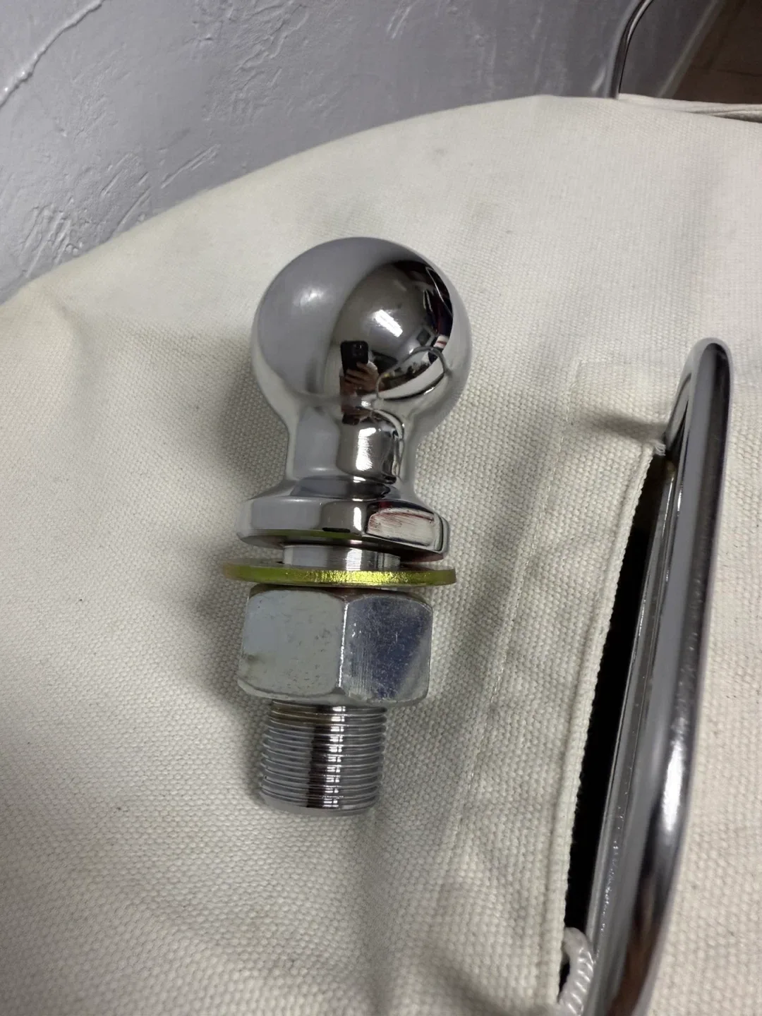 Trailer hitch ball thumbnail