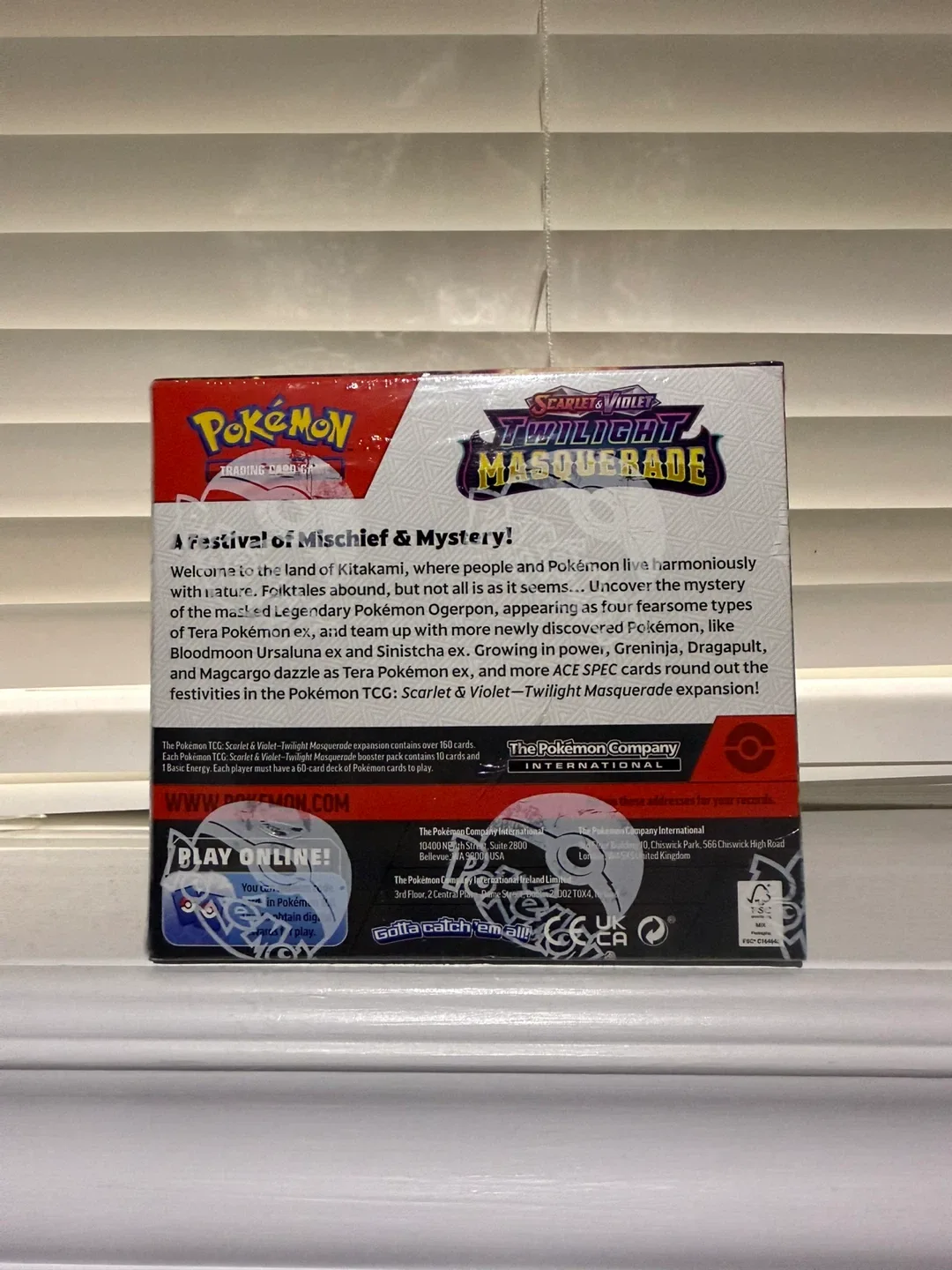 Pokemon Scarlet & Violet Twilight Masquerade Booster Box image indicator(3)