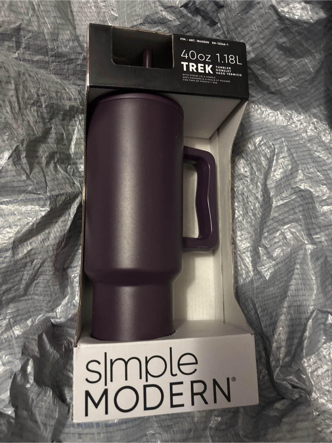 Simple Modern Trek Tumbler 40oz - Purple