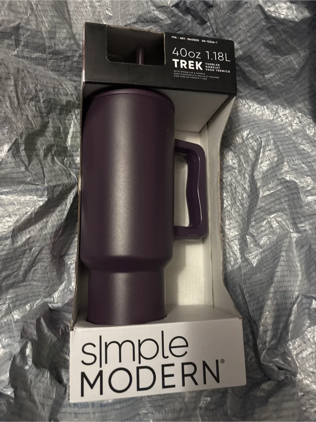 Simple Modern Trek Tumbler 40oz - Purple thumbnail