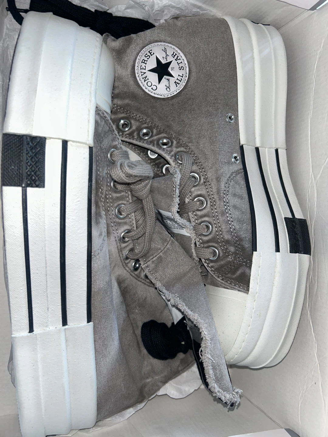 Converse x Rick Owens DRKSTAR Chuck 70 Hi - photo 2