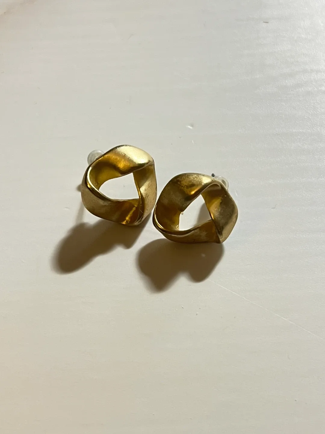 Gold Tone Clip-on Earrings thumbnail