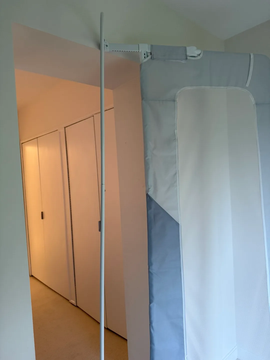 Foldable Baby Bed Rail - Grey, 80IN image indicator(6)