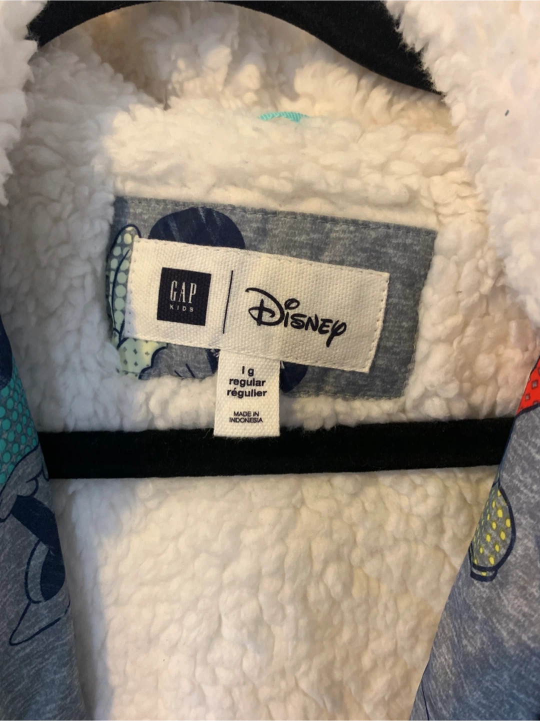 GAP Kids Disney Mickey Mouse Puffer Jacket - Size L (10-11) - photo 2