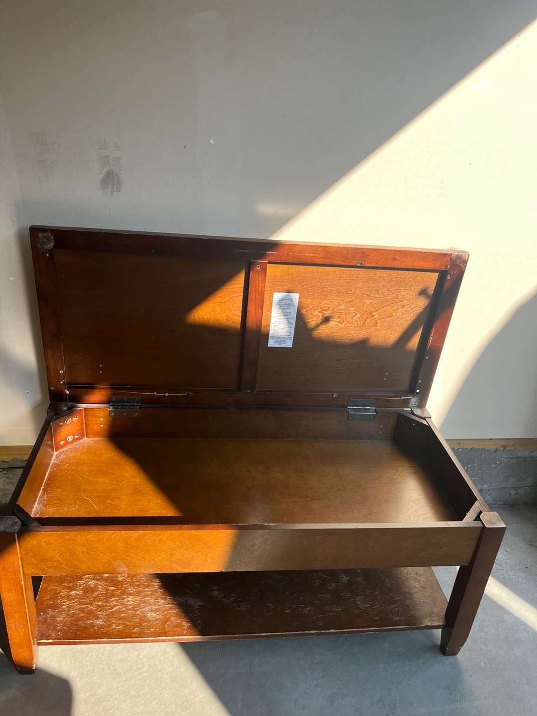 Wooden Storage Bench - New Material - photo 2