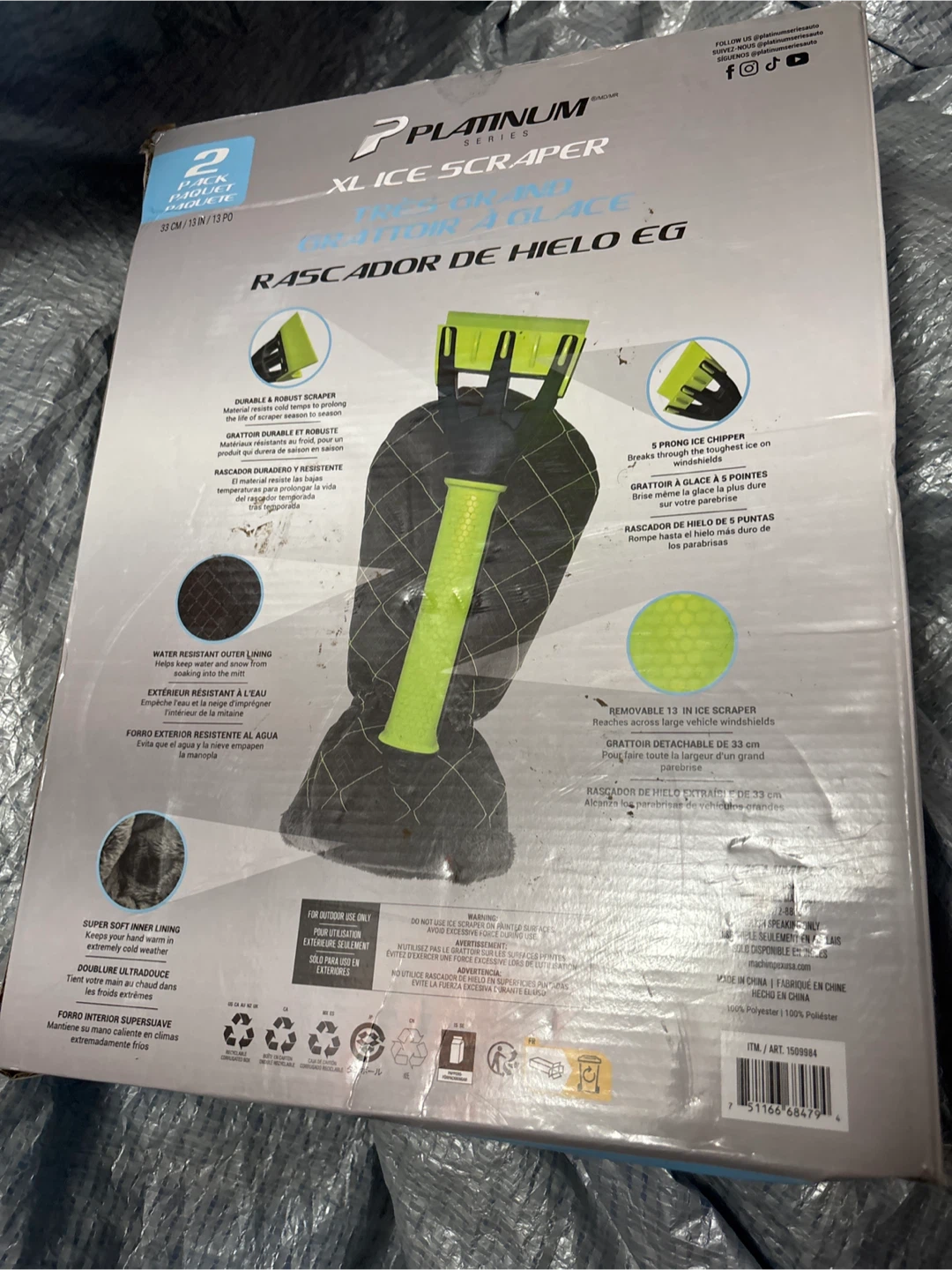 Platinum XL Ice Scraper - New in Box - photo 2